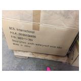 Case of youth waterproof snow bibs