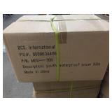 Case of youth waterproof snow bibs