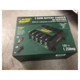 Battery tender, 4 bank battery charger &maintainer