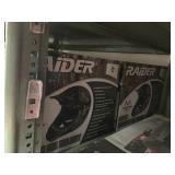 2 Raider adult Ambush MX Realtree helmets - size S