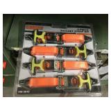 Pack of ratchet straps