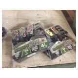 2 Packs of ratchet straps