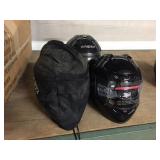 3 Helmets, asst sizes