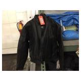 Raider mens leather jacket size S
