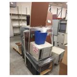 Pallet of office related items