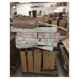 Pallet w/ATV cabin cover, store returns