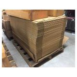 Pallet of cardboard boxes