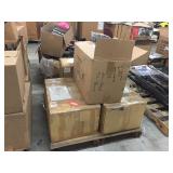 Pallet w/helmet visors