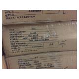 Case of Mossi Ladies powder blue/black pants