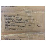 Case of Mossi Ladies powder blue/black pants