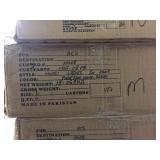 Case of Mossi Ladies powder blue/black pants