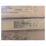 Case of Mossi Ladies powder blue/black pants