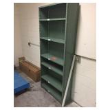 Metal shelving