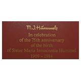 12 Sister Hummel 75th Birthday Figurine 