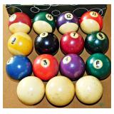 68a  Fourteen Vintage Pool Cues 