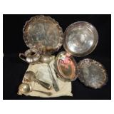 Misc.Silverplate 8 piece lot