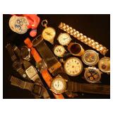 Lot Vintage Mens Watches
