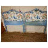 Pair of Upholstered Single Head Boards