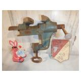 Clamp on Bench Vise & Medalion