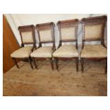 Four Victorian Upholstered Chairs