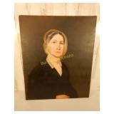Oil on Canvas Portrait  A  Lady
