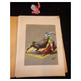 Bull Riding Matador Artwork