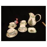 Spode Christmas Dish Set &