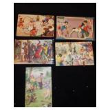 Circus Cats Postcards