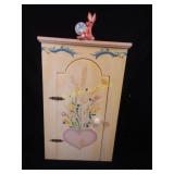 22 1/4" High Painted Country Shelf