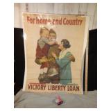For home and country Liberty Loan Poster WWI