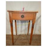 Birch & Butternut 1 Drawer Country Sheraton Stand