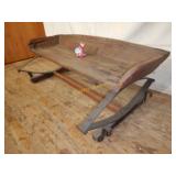 Old Spring Board Wagon Bench Seat