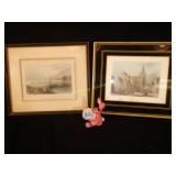 Irish Hand Colored Prints