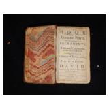 Book of Common Prayer Quakers 1736