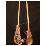 Pair Lacrosse Sticks