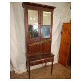 Plantation Desk with ink well & Hidden Drawer