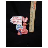Rabbit 4" high DO NOT BID ON THIS LOT