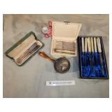 Misc. Lot Silverplate & Knives