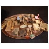 Large Lot Vintage Door knobs Locks etc