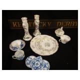 Dish Sets & Kentucky Derby Wooden sign