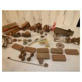 Case iron & tin Toy Lot