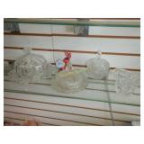 Iris Pancake dish & Depression Glass