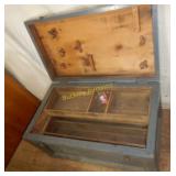 Early Wood Tool box with Trays