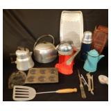 Juice-O-matic Agate Coffee Pot Kitchen Lot