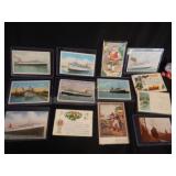 Postcards Ship OCTORARO & Stanta
