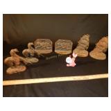 Cast Iron Bookends 3 pair