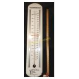 Large Advertising Thermometer Wall Mount