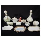 Victorian Milkglass Lot