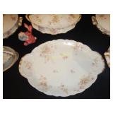 Haviland Covered Vegetable Tureen  Platter Limoge