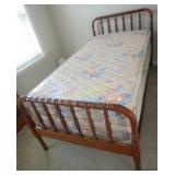 Single Bed with Mattress & Boxspring